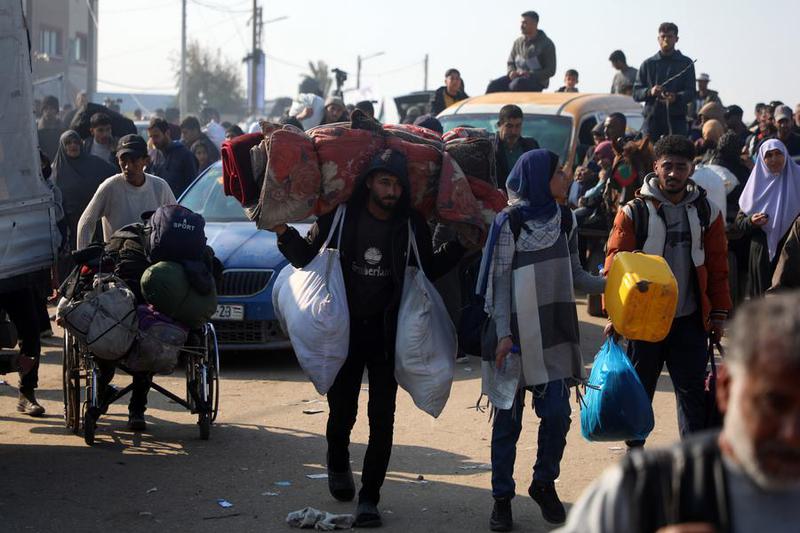 relokasi penduduk sipil Palestina