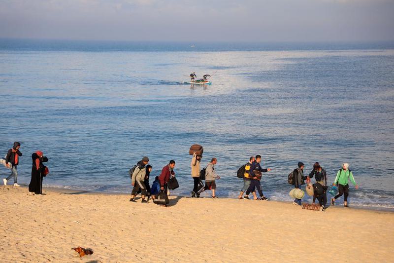 relokasi penduduk sipil Palestina