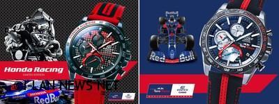 Casio再度攜手本田賽車和F1紅牛二隊 發佈EDIFICE新款手錶