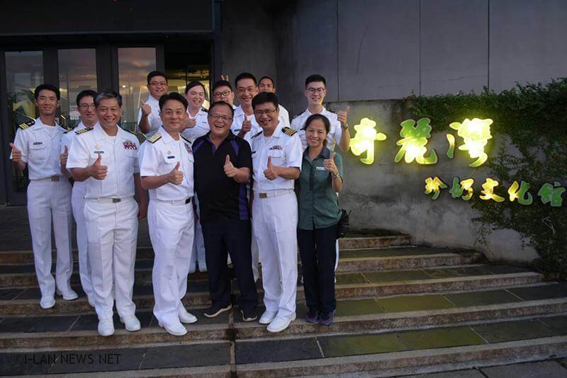 張獻瑞艦隊長盼藉此次活動,除協助地方推廣優質產業外,並提升官兵榮譽形象及身分認同