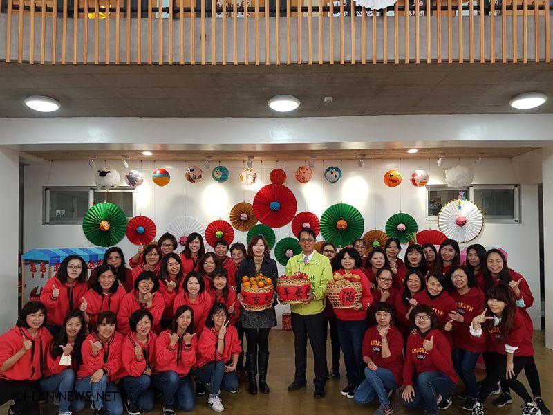 冬山幼兒園圍爐暨年貨大街市集強強滾