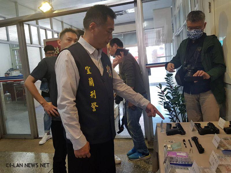 羅東分局到三星鄉破獲槍隻改造工廠