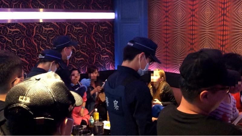 防疫大作戰宜警突襲娛樂場所