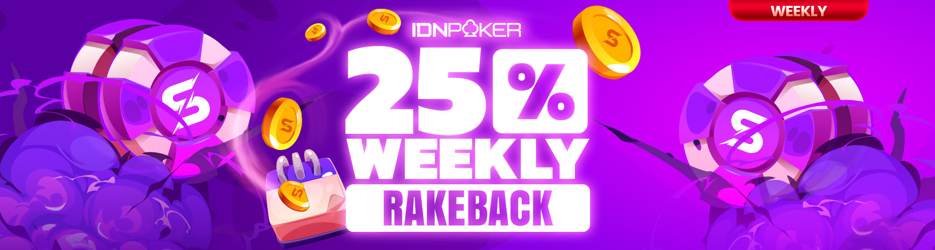 Weekly Rackback 25%