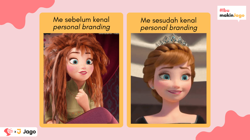 meme sebelum dan sesudah kenal personal branding