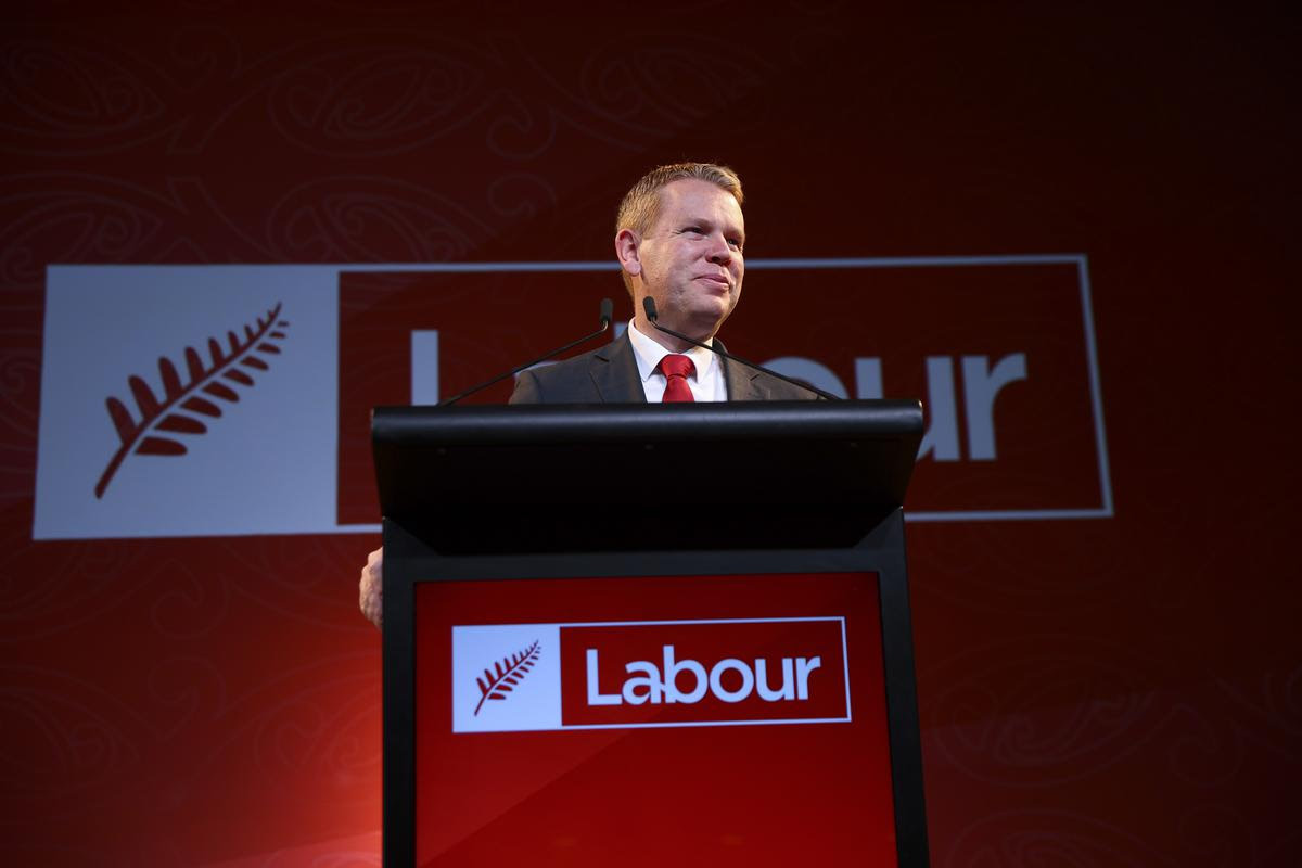 New Zealand Labour leader Chris Hipkins
