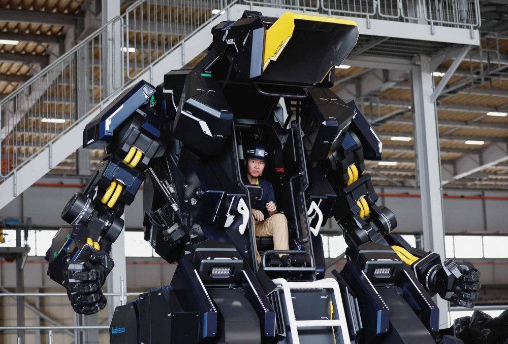 Japan anime inspired robot 