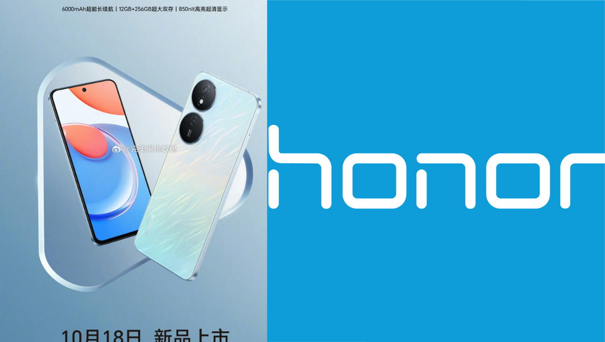 Honor Play 8T and Honor Logo
