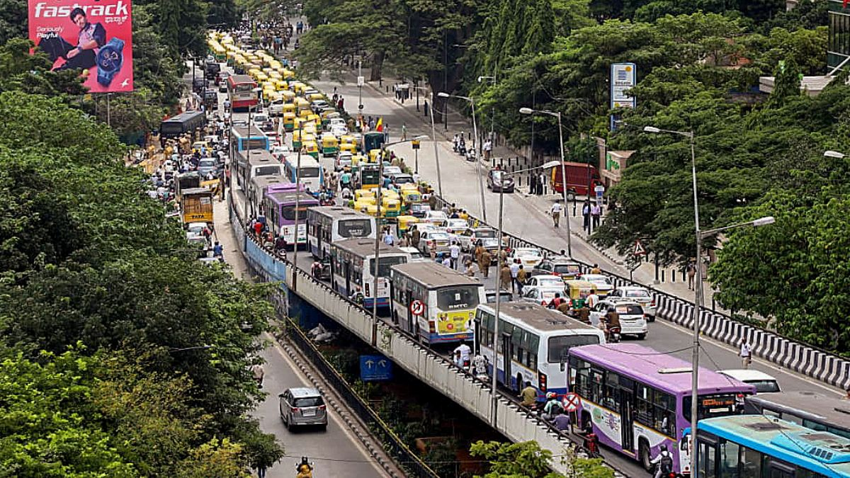Traffic in Bengaluru
