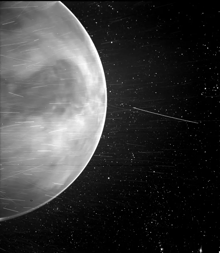 Venus’ nightside captured by the Parker Solar Probe’s WISPR imager