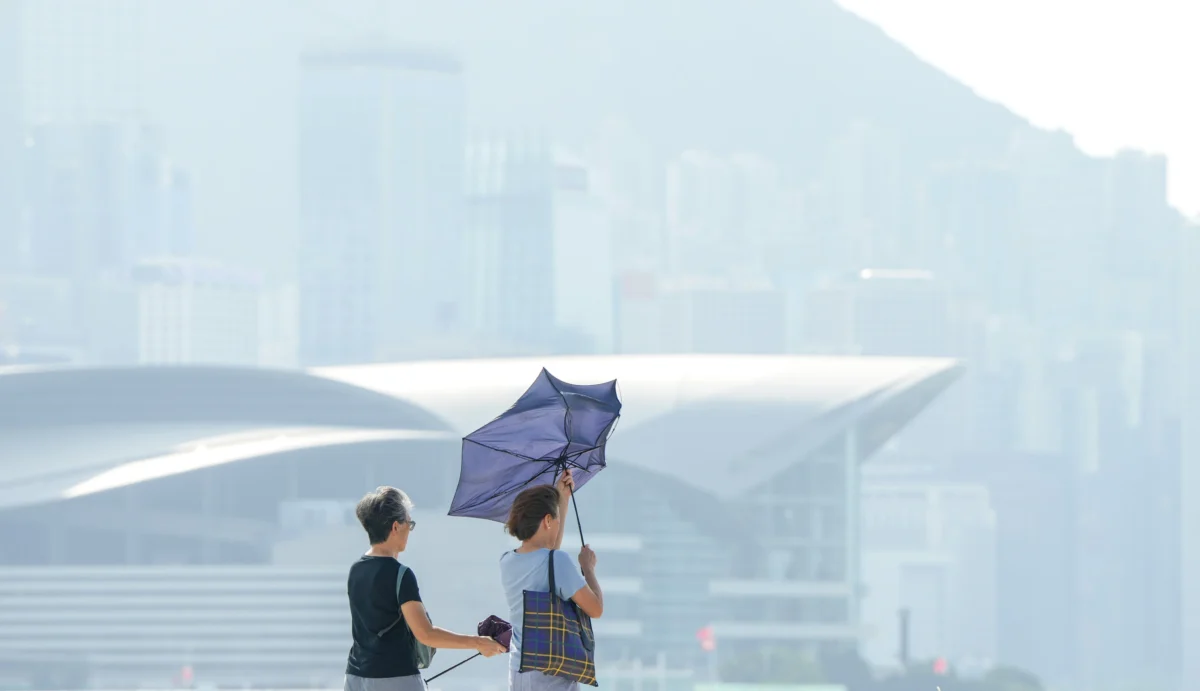 Third Major Storm of the year for Hong Kong- Typhoon Koinu 