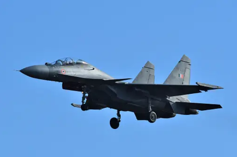 An image of an aircraft. India limits defense buys from Russia