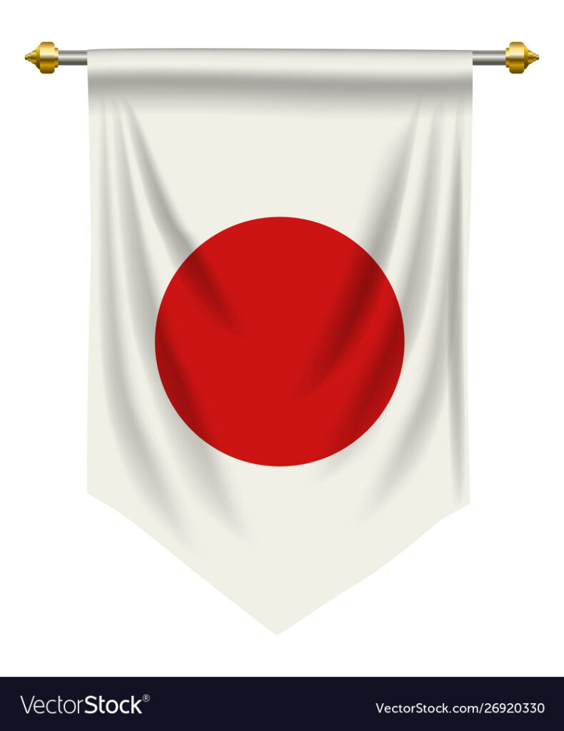 japan-pennant-vector-26920330