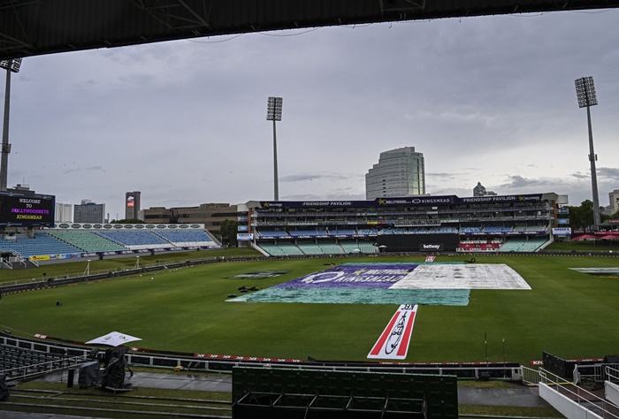 The first T20I cricket was abandoned at Durban 