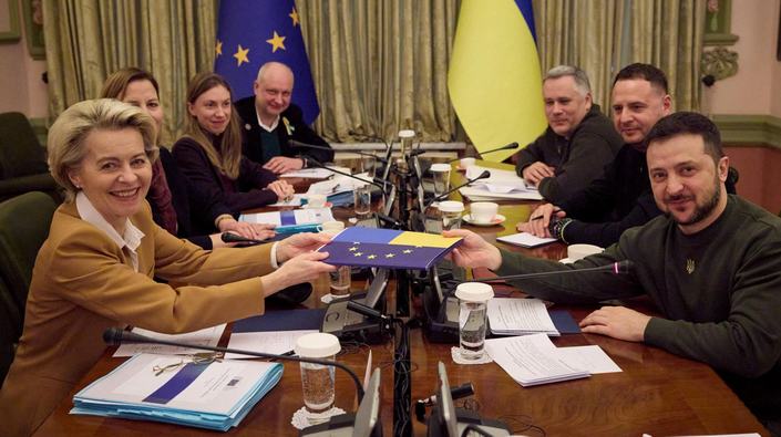 Ukraine to start membership talks with EU.