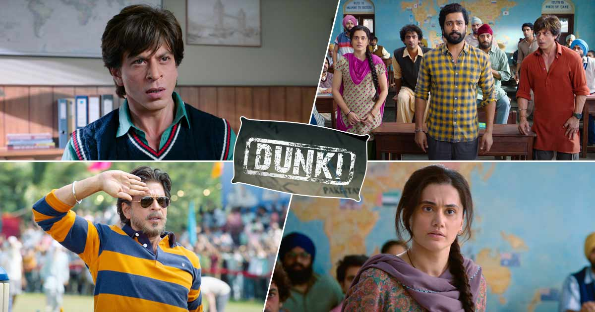 Some scenes from movie Dunki