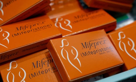 Mifepristone are pills taken for inducing abortion.