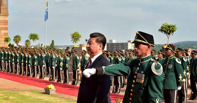 Joint Military Exercise between China and Africa