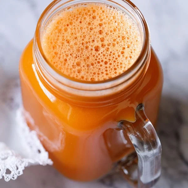 carrot juice is among those juices that are enriched with a variety of nutrients such as carotenoids, vitamins, and potassium