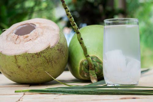 Take coconut water to avoid chicken pox