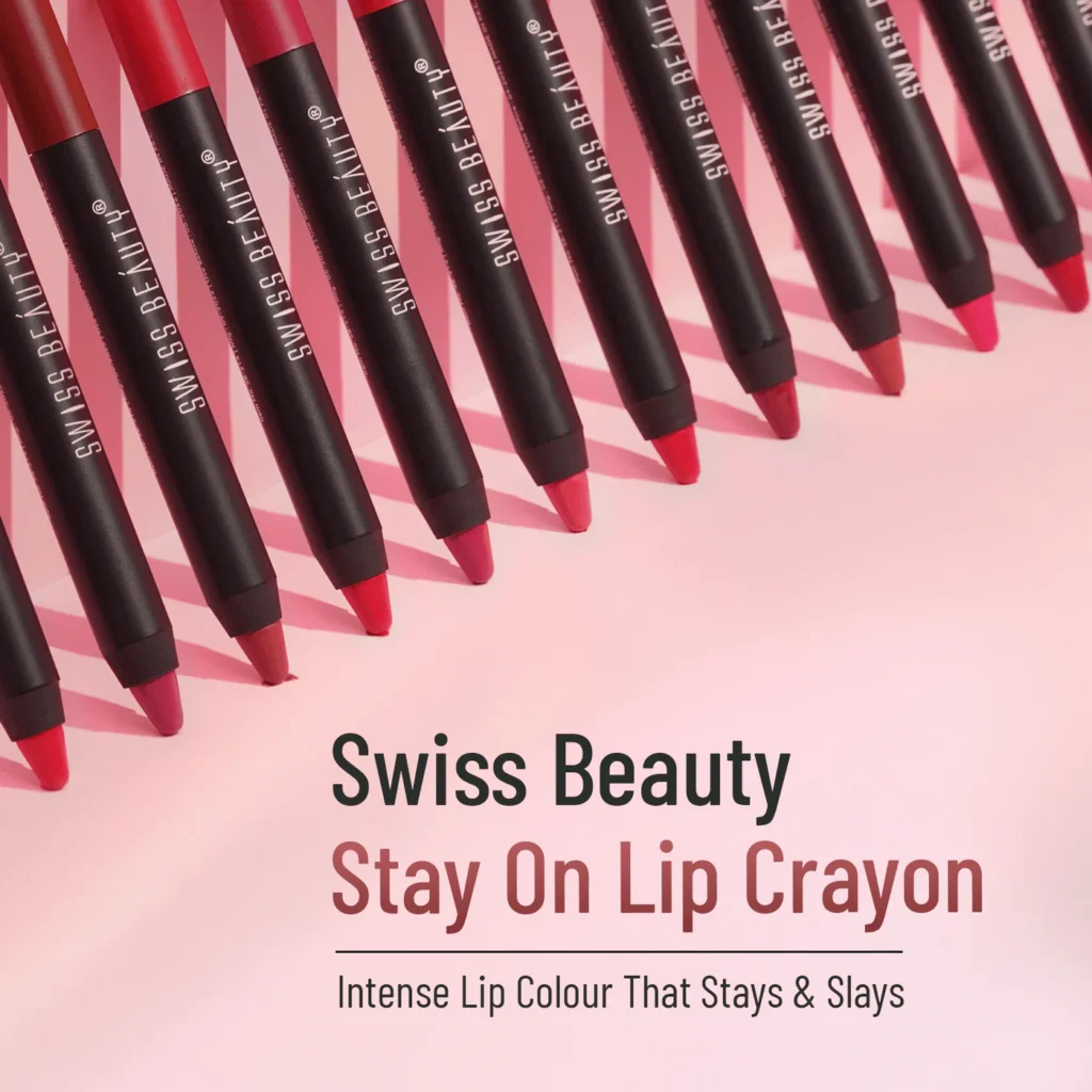 Swiss Beauty Non-transfer Lip Crayons