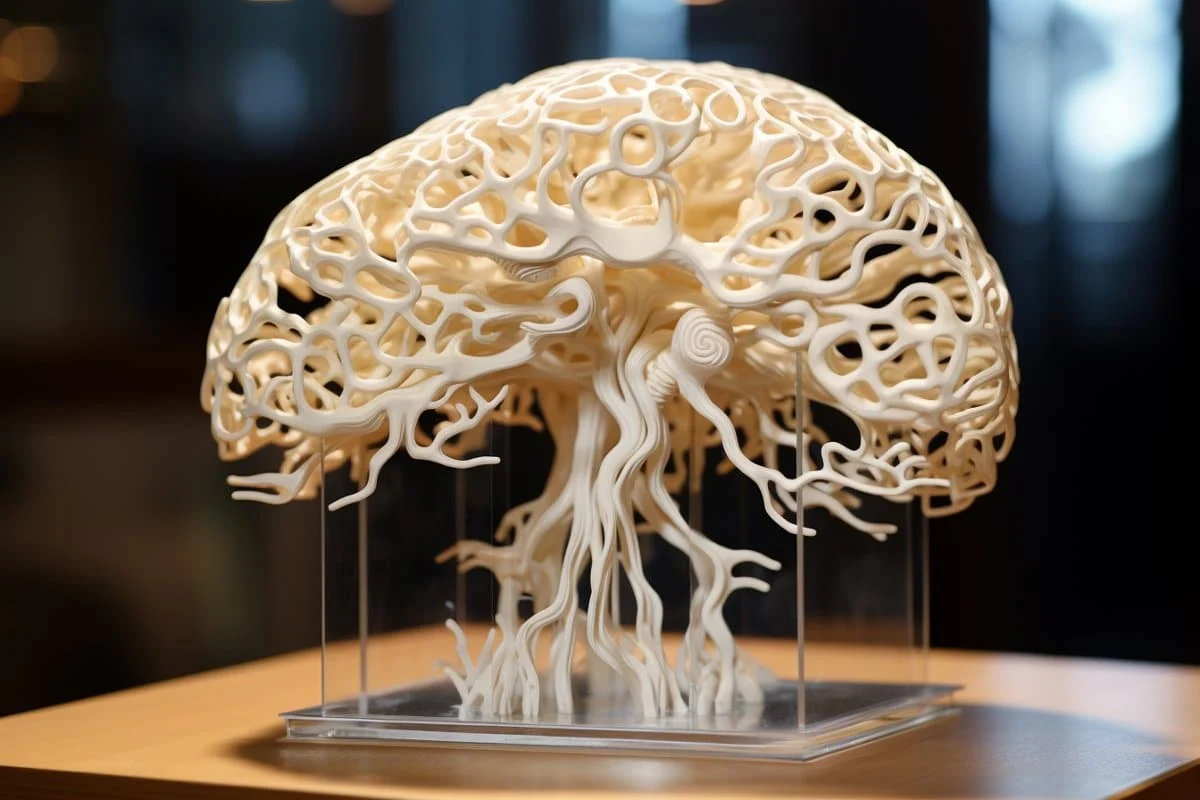 World's First 3D-printed brain
