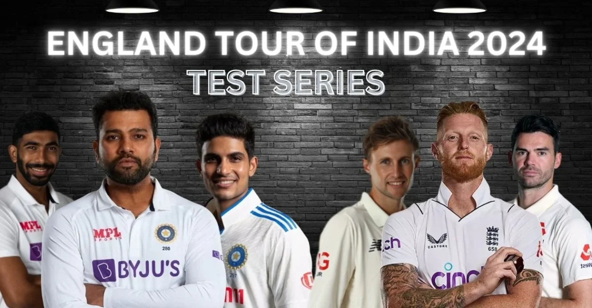 India vs England Test series 2024