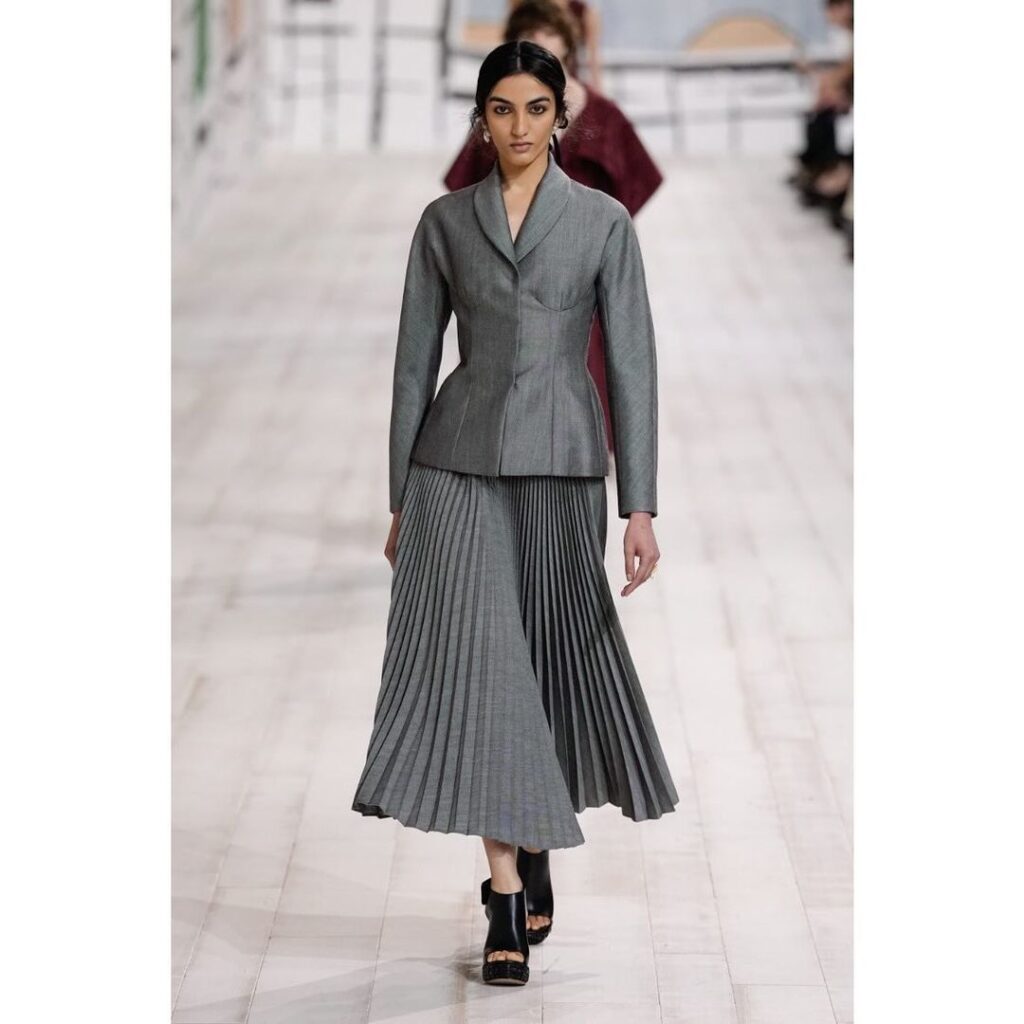 Avanti Nagrath in global runway for Dior