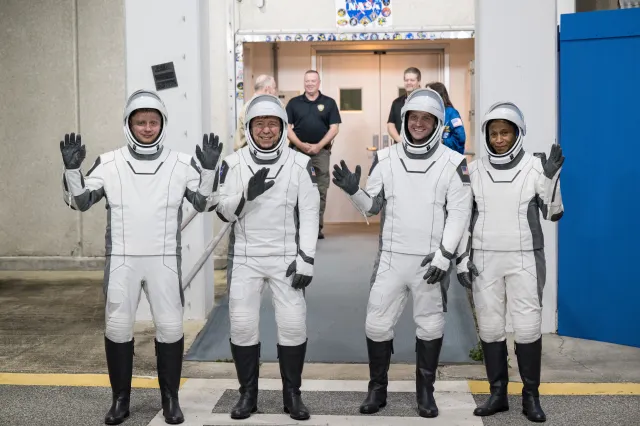 Members of NASA's SpaceX Crew-8 Astronauts
