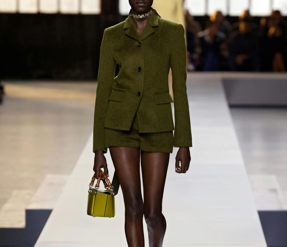 Why olive green is the new Cherry red trend in Fashion 2024