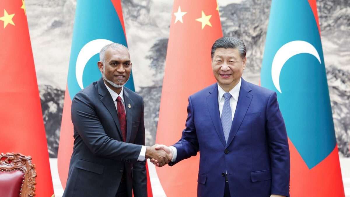 China strengthening its relation with Maldives