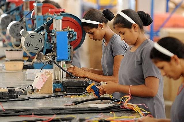 The survey revealed that the manufacturing sector in India experienced a significant increase with job opportunities rising by 31%. 