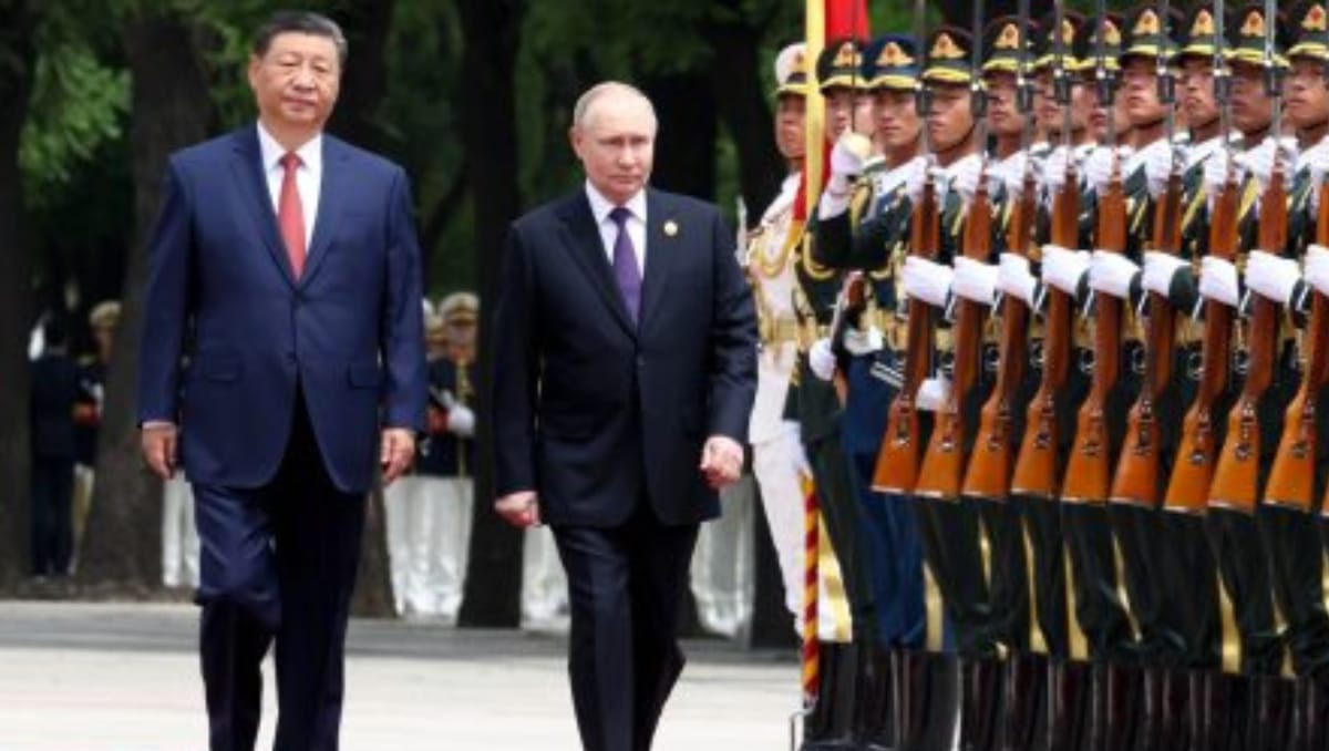  Putin Meets Xi Jingping in Beijing 