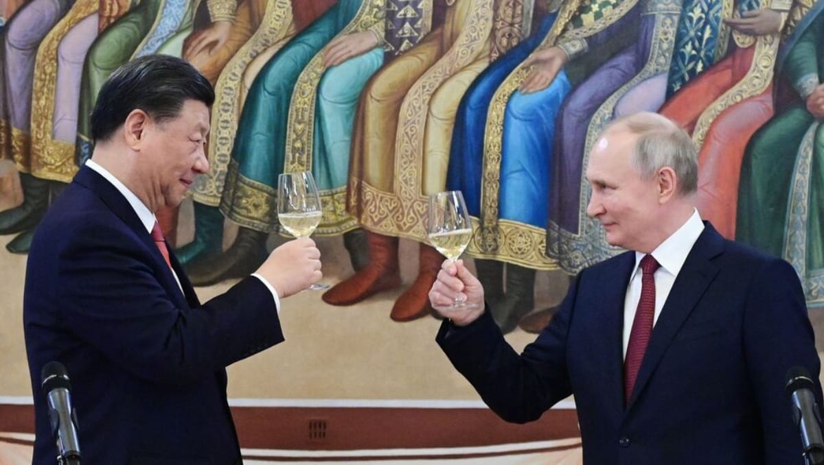 Taiwan says China and Russia are supporting each other