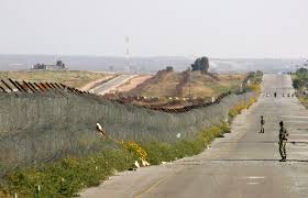 Israel and Gaza Road
