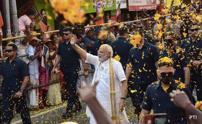 Prime Minister's Modi Busy Wednesday: Rallies, Roadshow, and Temple Visit