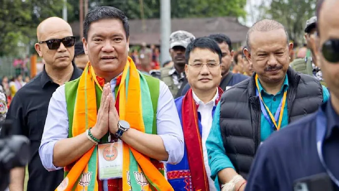 “Arunachal Pradesh: BJP Triumphs in State Elections, Pema Khandu Retains Chief Minister ship”