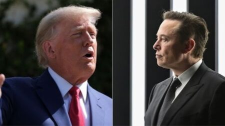 Elon Musk's decision to lift Donald Trump's Twitter ban prompted a chatter on the micro-blogging site. (Reuters)