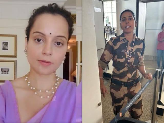 CISF Constable Kulwinder Kaur Suspended, Arrested For Slapping Kangana Ranaut At Chandigarh Airport