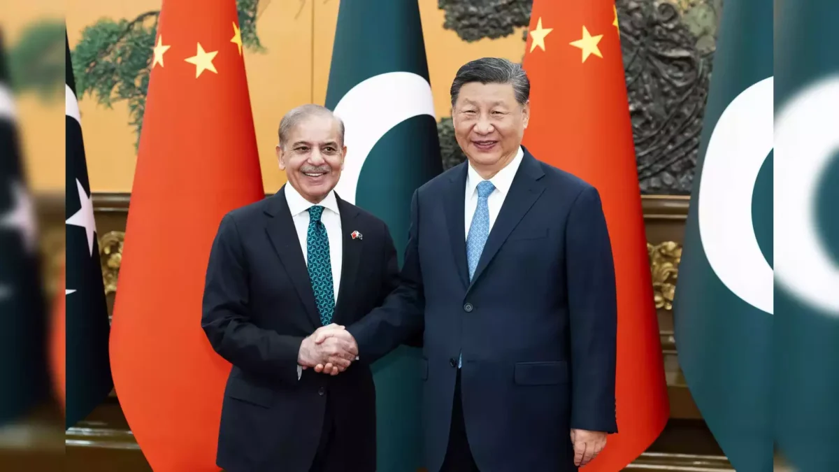 Pakistan PM Shehbaz and Chinese President Xi Jinping