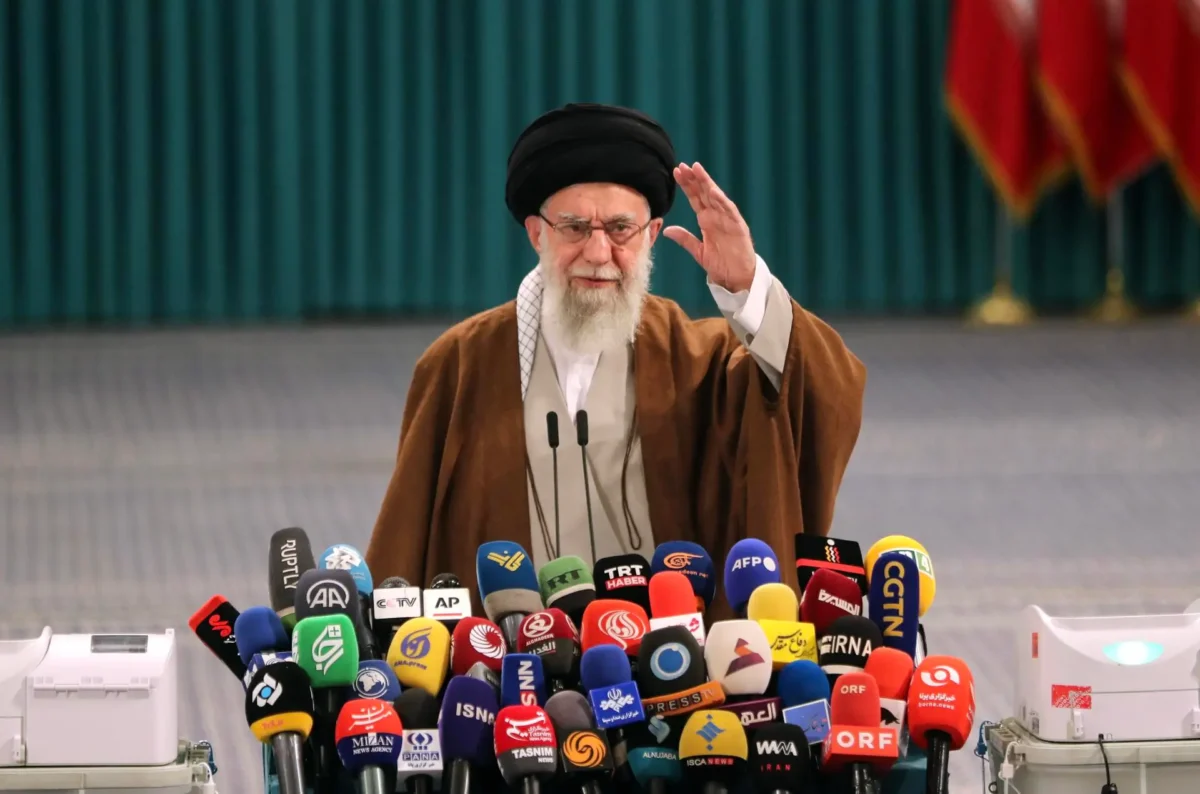 Supreme Leader Ayatollah Ali Khamenei has called for "maximum" voter turnout. (Image: EFE)