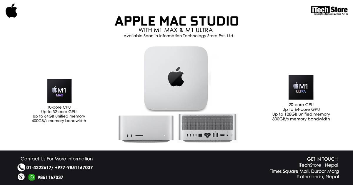 Apple Mac Studio M1MAX/32coreGPU とがり