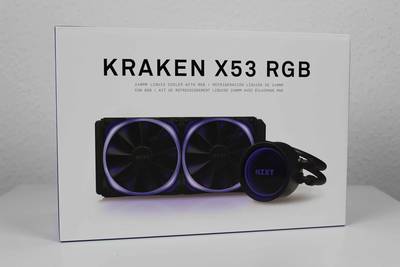 NZXT Kraken X53 240mm Liquid Cooler with RGB