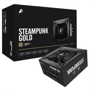 1st player SteamPunk 650W 80 Plus Gold Full Modular Gaming Power Supply