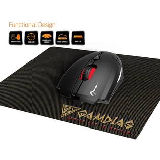 GAMDIAS Mouse with Mouse pad