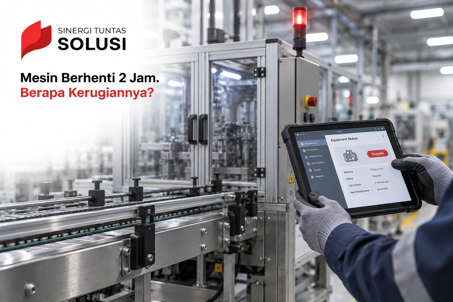 Mesin Berhenti 2 Jam. Berapa Besar Kerugian yang Sebenarnya Terjadi.webp