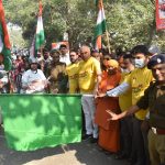 सांसद, विधायक, डीएम और भाजपा जिलाध्यक्ष ने दिखाई अमृत महोत्सव को हरी झंडी