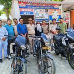जिले की एसओजी टीम व लोटन पुलिस ने गिरफ्तार किया अंतराराष्ट्रीय बाइक लिफ्टर