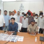 बहेलिया गैंग लीडर अनिल छः साथियों संग गिरफ्तार, पुलिस टीम को 25 हजार इनाम