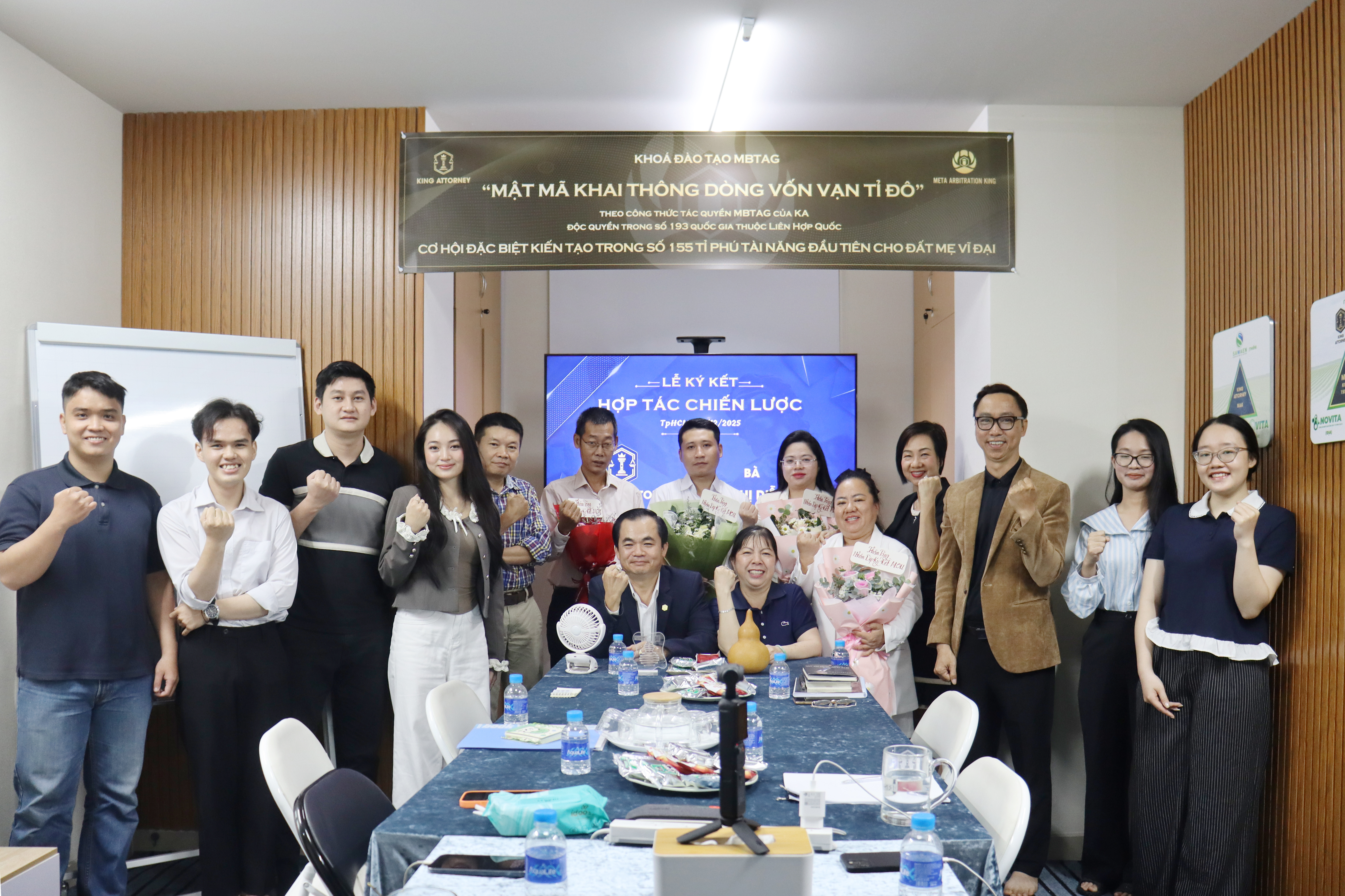 Lễ ký kết hợp tác giữa Công ty Cổ phần Meta King Attorney và các đối tác chiến lược trong lĩnh vực Giáo Dục, Công Nghệ, Nông Nghiệp và Luật